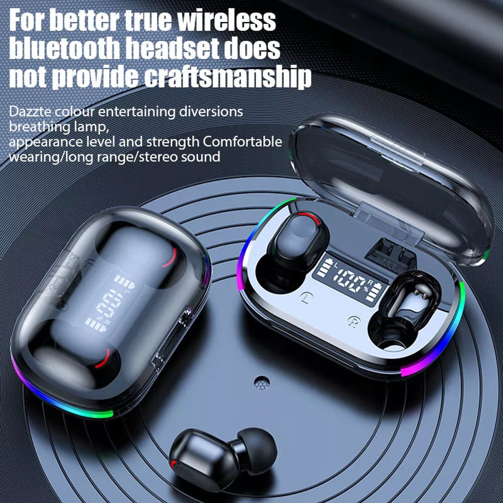 Plugga Mini Wireless Earbuds - TWS 5.3 Wireless Headphones Earphone Waterproof For All Phones