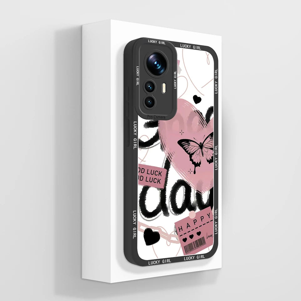 Lovely Case  Panda For Xiaomi12T Pro Xiaomi12 T