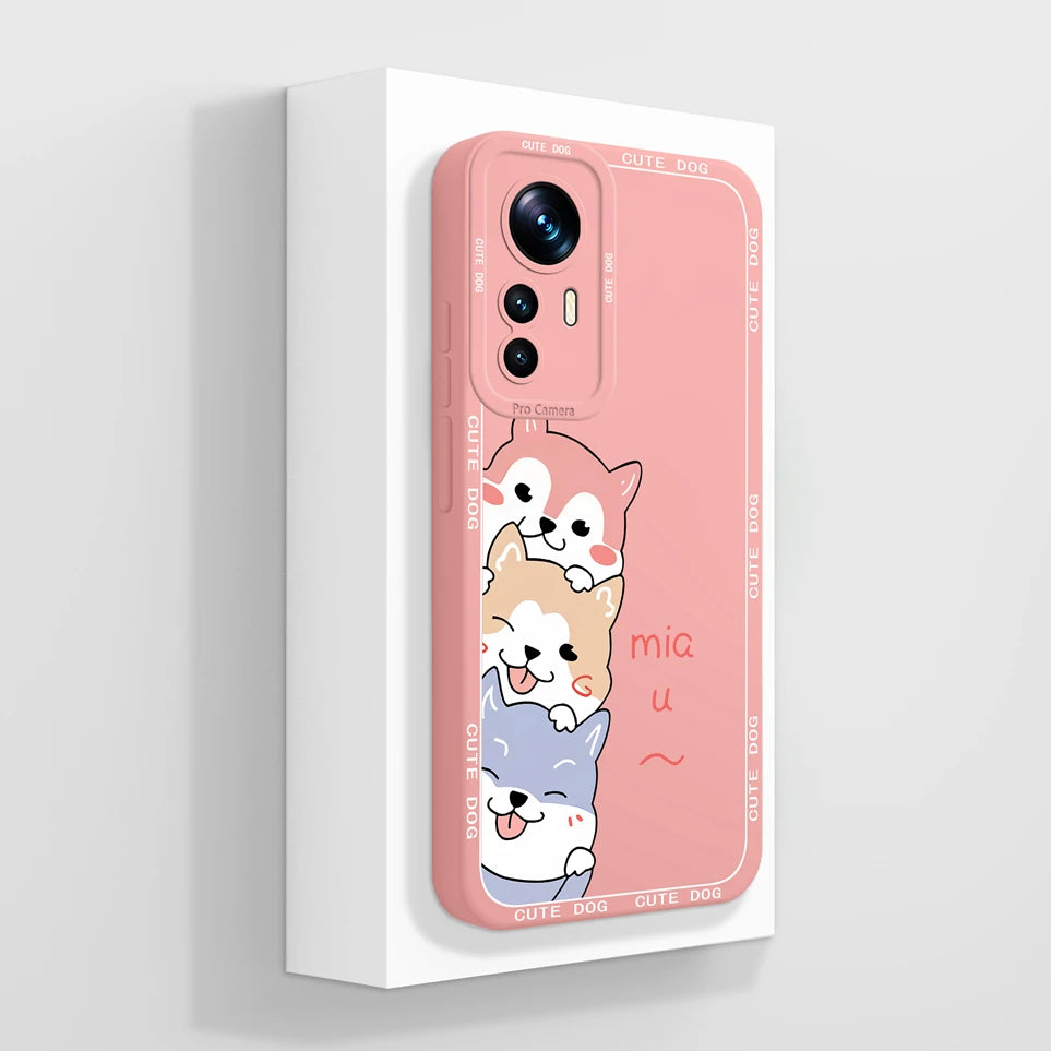 Lovely Case  Panda For Xiaomi12T Pro Xiaomi12 T