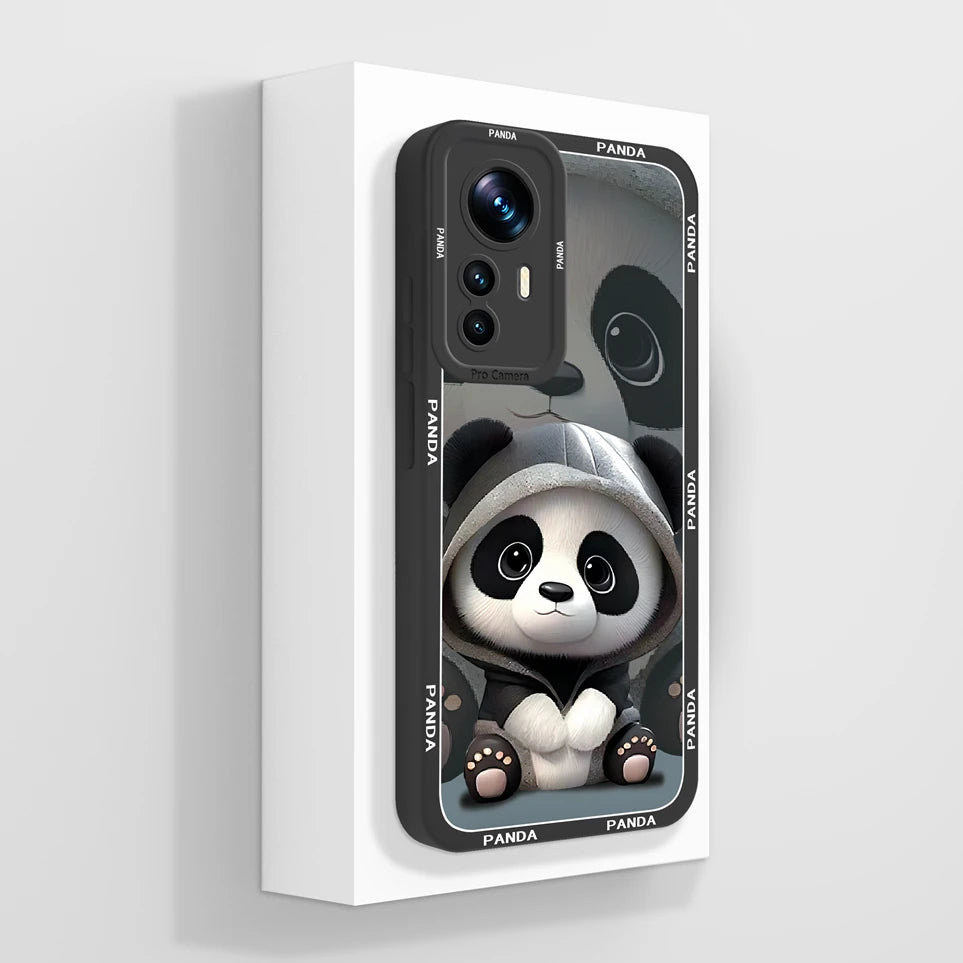 Lovely Case  Panda For Xiaomi12T Pro Xiaomi12 T